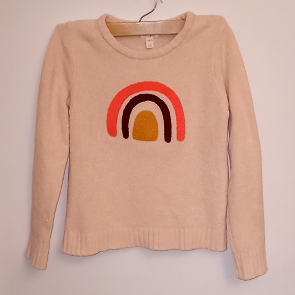 Cat & Jack Rainbow Sweater Sz. 10/12 - Picture 1 of 5